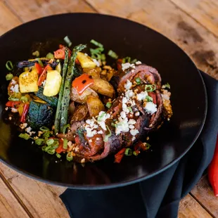 Stuffed Flank Steak Roulade