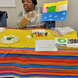 Women attending my "Painting Your Call" Art 4 Healing Workshop