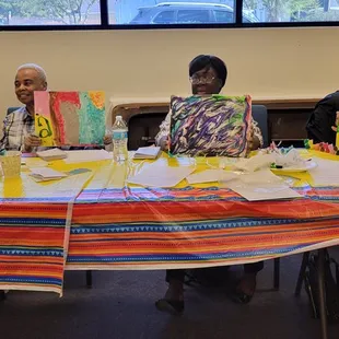 Women attending my "Painting Your Call" Art 4 Healing Workshop