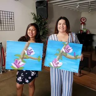 Students with finished project! They did a fantastic job.