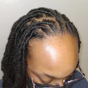 Retwist on Locs.