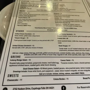 menu, sushi and sashimi