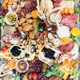 View from the top! 5 foot dining table