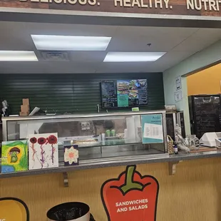 sushi and sashimi, interior