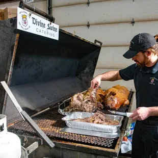 Carving another Divine Swine!