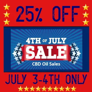 4th of July sale