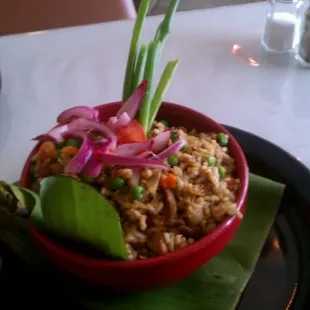 Arroz de mixto...their special Peruvian fried rice