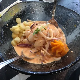Ceviche Con Aji Amarillo