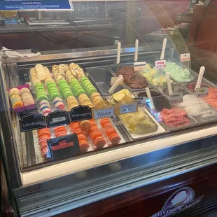 Gelato and Macaroons