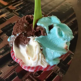 dessert, food