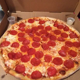 $10 large pizza delivery.