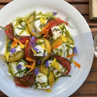 Tomato and mozzarella salad