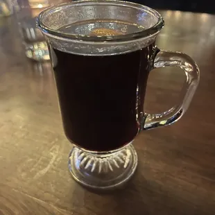 Mulled wine ($9)