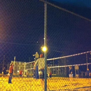 a baseball game in progress