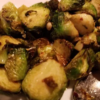 Blistered Brussels Sprouts