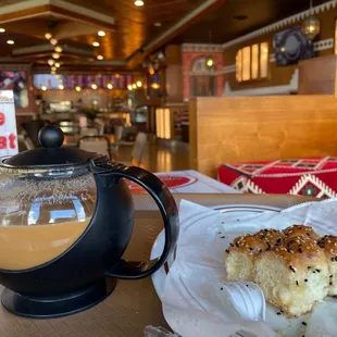 Adani Tea and Honeycomb Bread