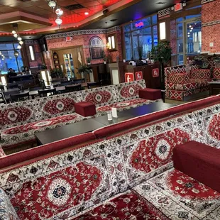 interior, sushi and sashimi