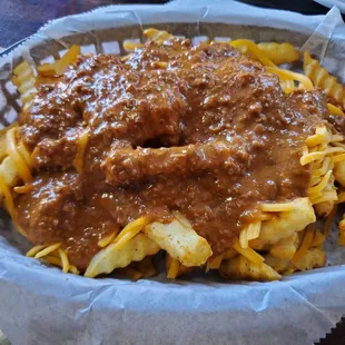 Chili cheese fries