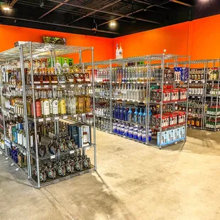 Extensive variety of craft spirits great for any cocktail or ready to serve.