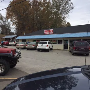 the outside of the store