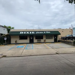 Front of restaurant