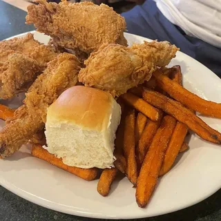 Sweet Potato Fries And Onion Rings