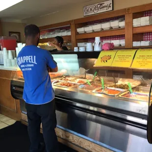 Regular &amp; Spicy, chicken, ribs, BBQ, plenty of sides and more!