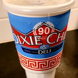 Large sweet tea