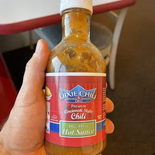 It's hot, but it's more like salsa.