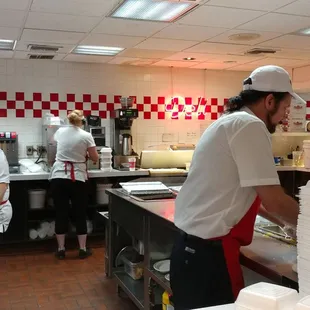 sushi and sashimi, interior