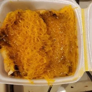 Sandwiches and 3 way container