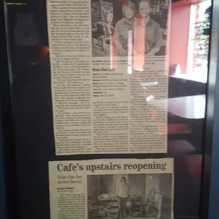 A bit of the history of the place.