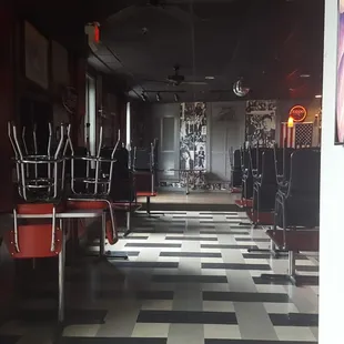 More of the party room.