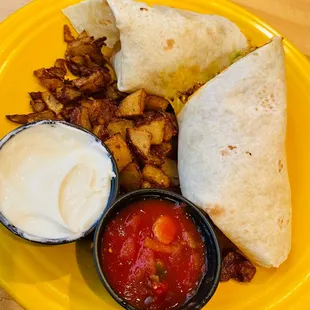 Breakfast burrito