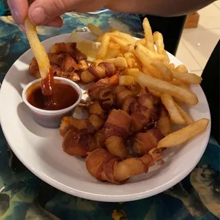 1/2 Dozen Bacon-Wrapped Shrimp