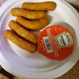 Mozzarella sticks