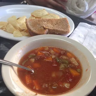 Delicious soup when it's cold out