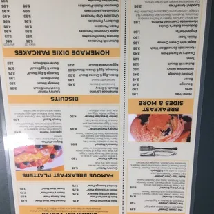 menu, sushi and sashimi