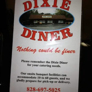 The menu.... Wonderful choices