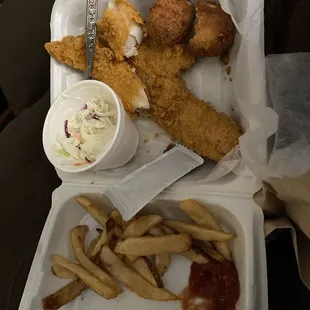 fish, fish and chips, seafood, food