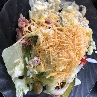 Salad from the salad bar