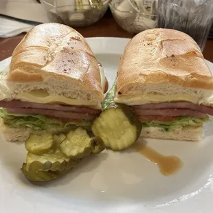 Sandwich and fried mushrooms!