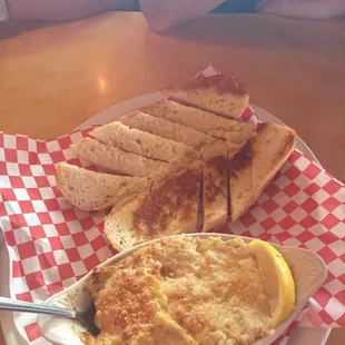 Crab and Artichoke Dip Cane