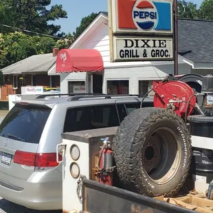 the back of the truck