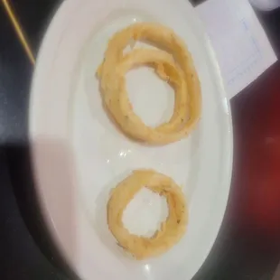 The extra they brought when they saw my disappointment.