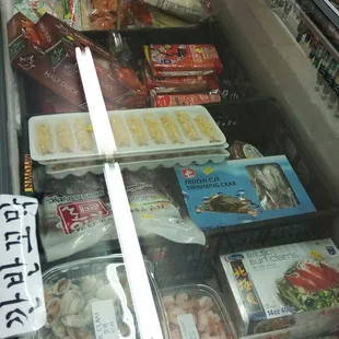 Frozen stuff- including ready to cook shrimp tempura!