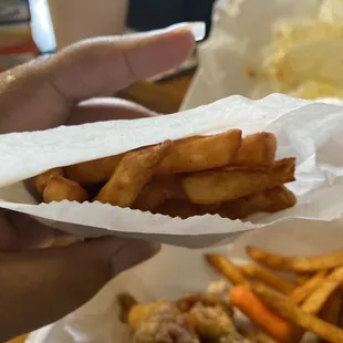DONE with this company for a while. This was a &apos;large fry&apos;. These were UNTOUCHED!