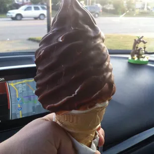 Fudge Dipped Cone