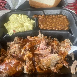 Pork BBQ plate