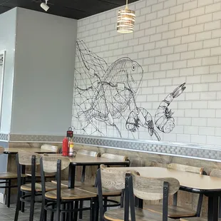 Fish mural